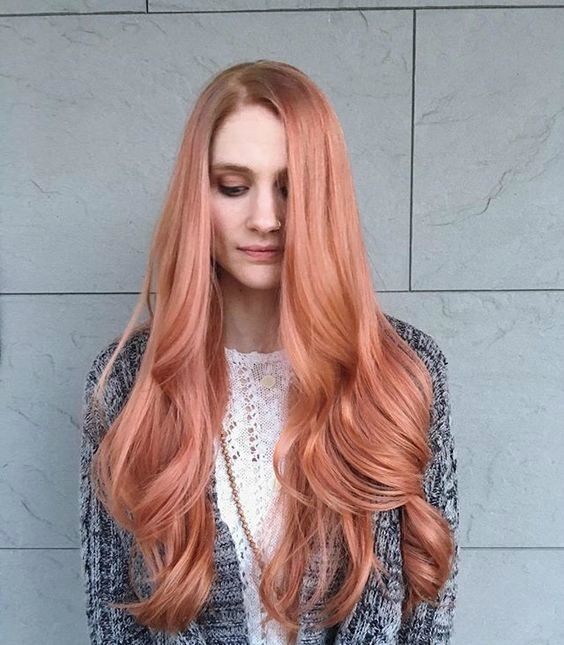Long hair blorange